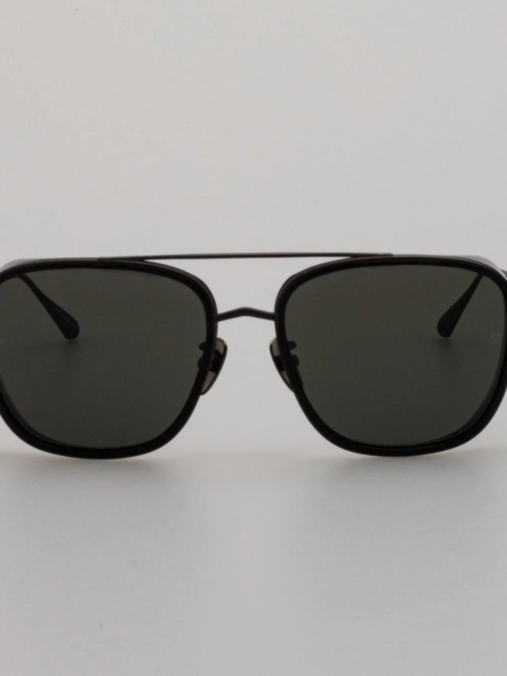 Linda Farrow Jarvis Sunglasses in matt black nickel