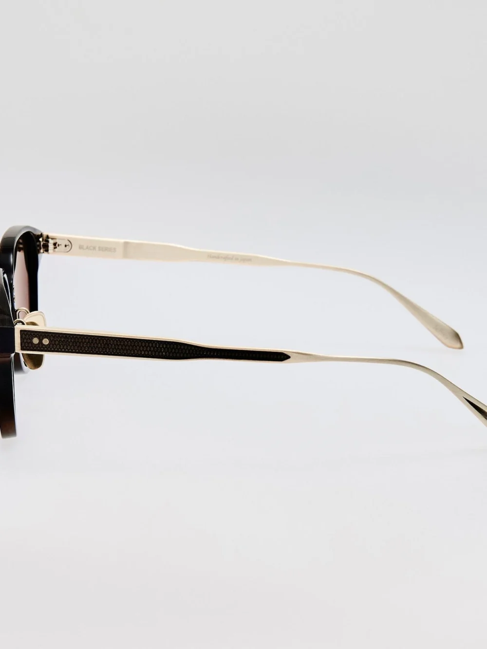 Linda Farrow Jeffrey Sunglasses, buffalo horn and 925 sterling silver, view 6