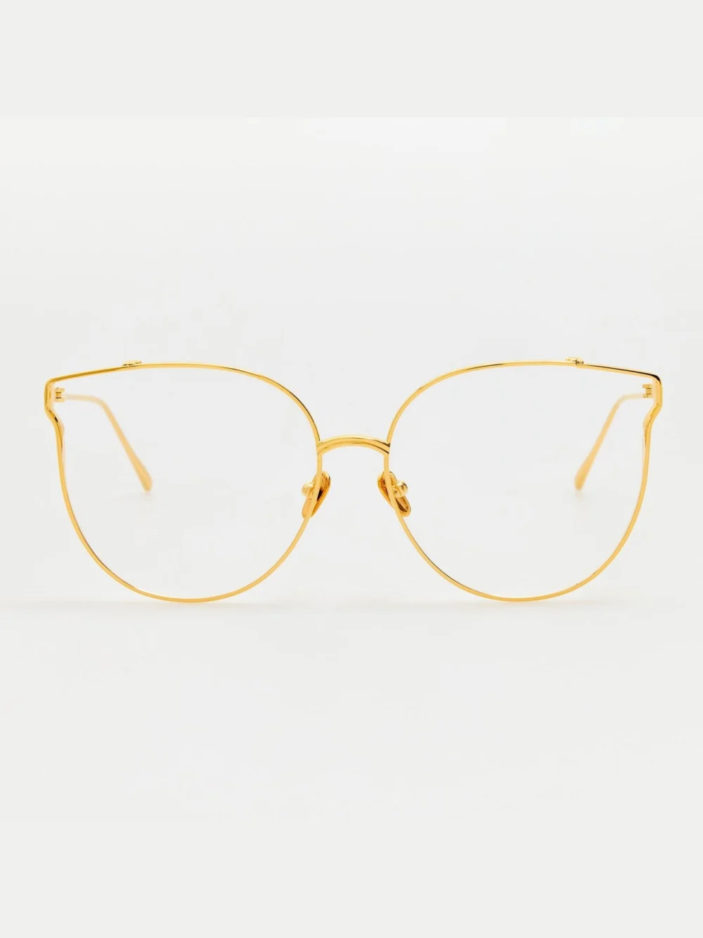 Linda Farrow Joanna Optical Frame in 22k yellow gold