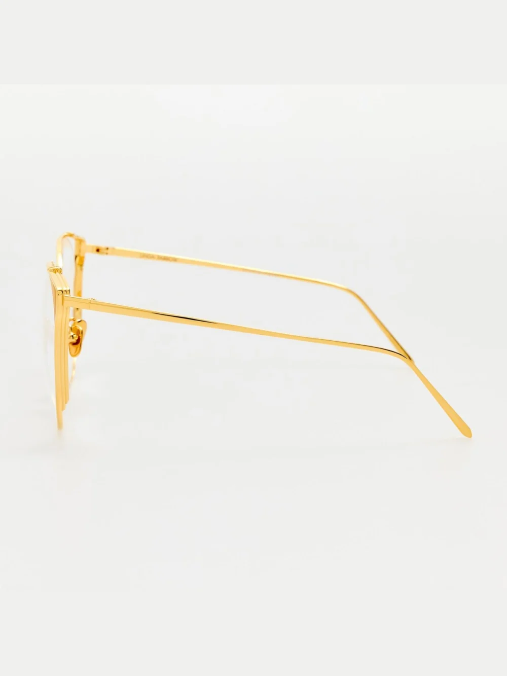Linda Farrow Joanna Optical Frame, 22k yellow gold, view 4
