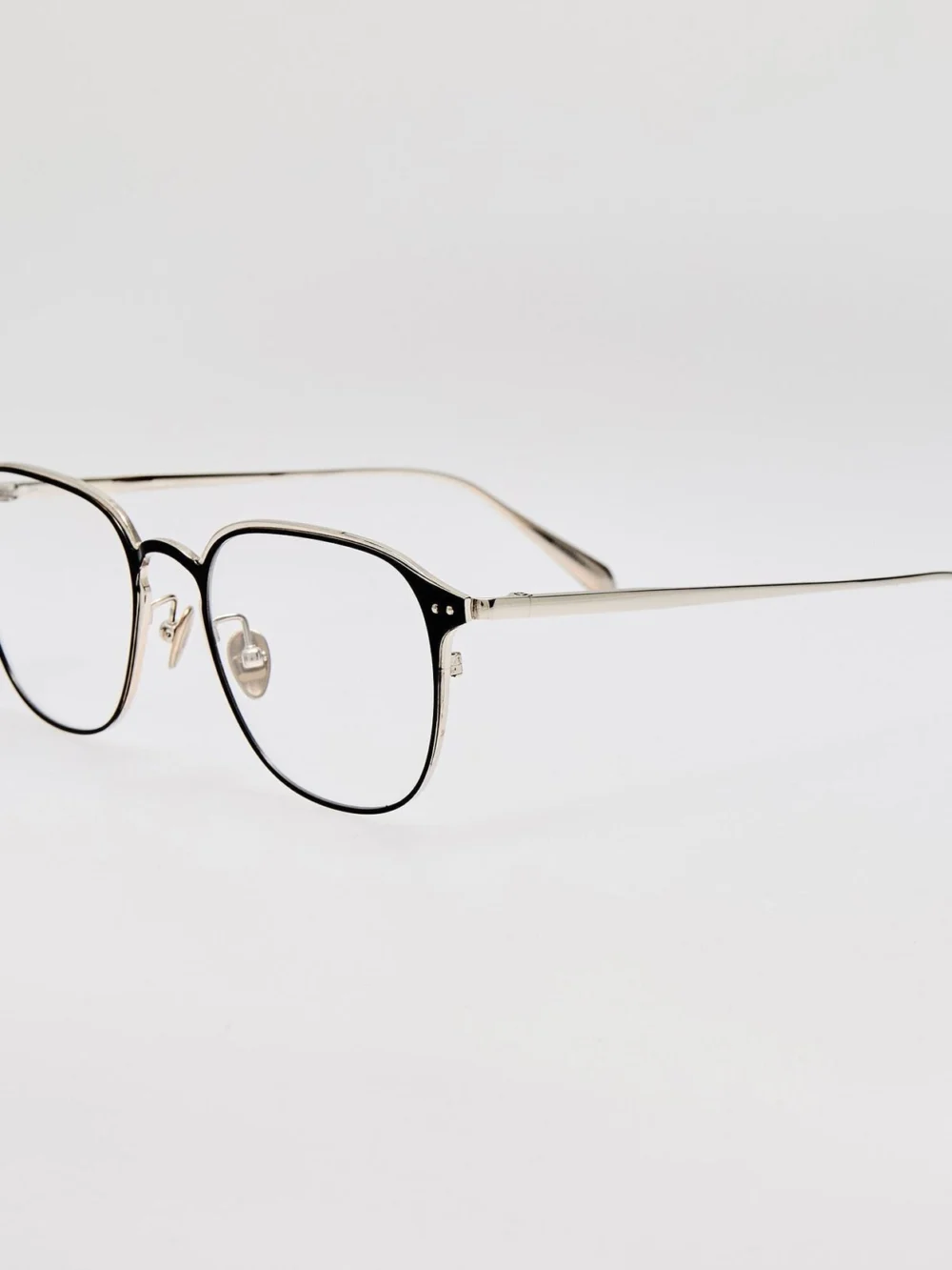 Linda Farrow Jude Optical, 22k white gold, view 2