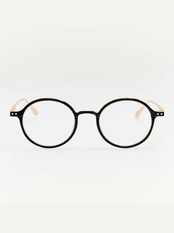 Linda Farrow Kit Optical in 22K Gold and Black