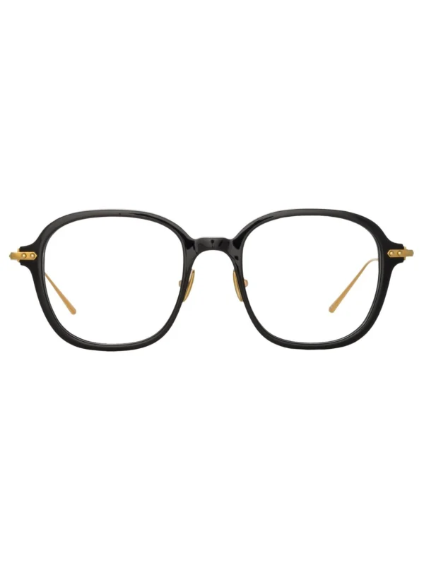 Linda Farrow Lane Square Optical Frame in Black