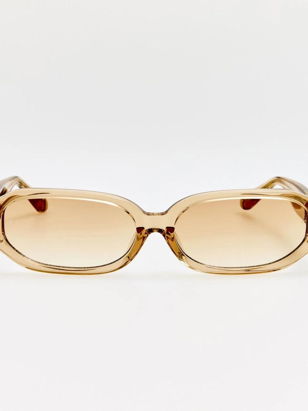 Linda Farrow Laura Sunglasses in honey
