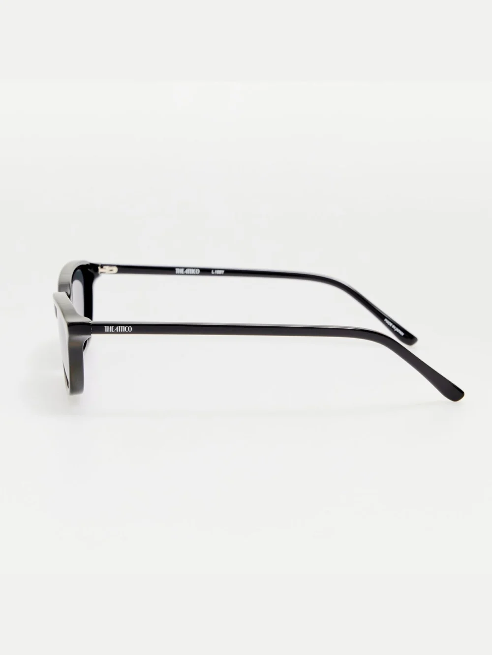 Linda Farrow Libby Sunglasses, black, view 5