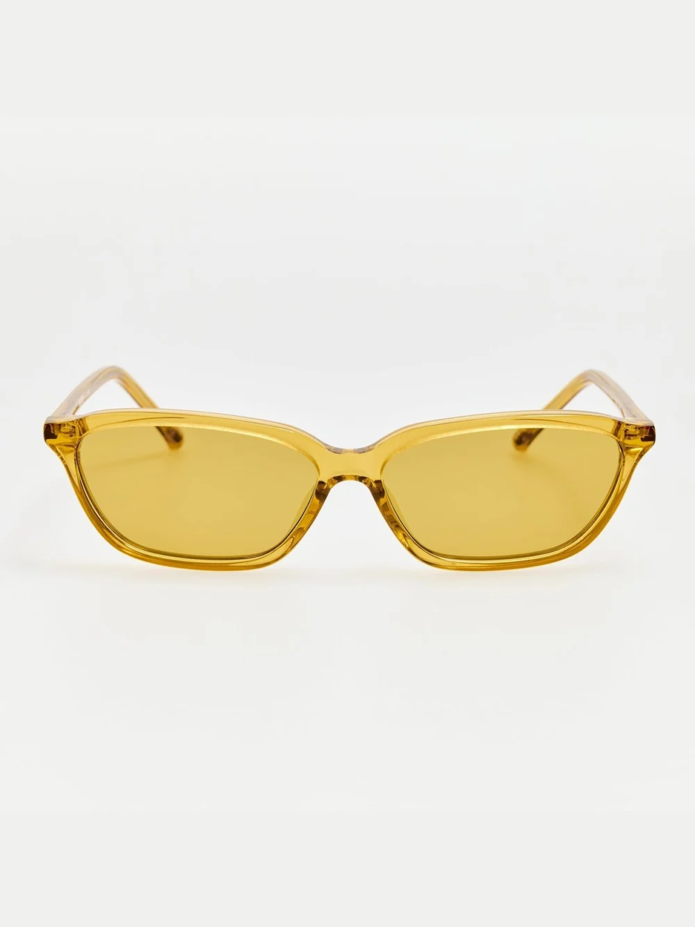 Linda Farrow Libby Sunglasses in yellow
