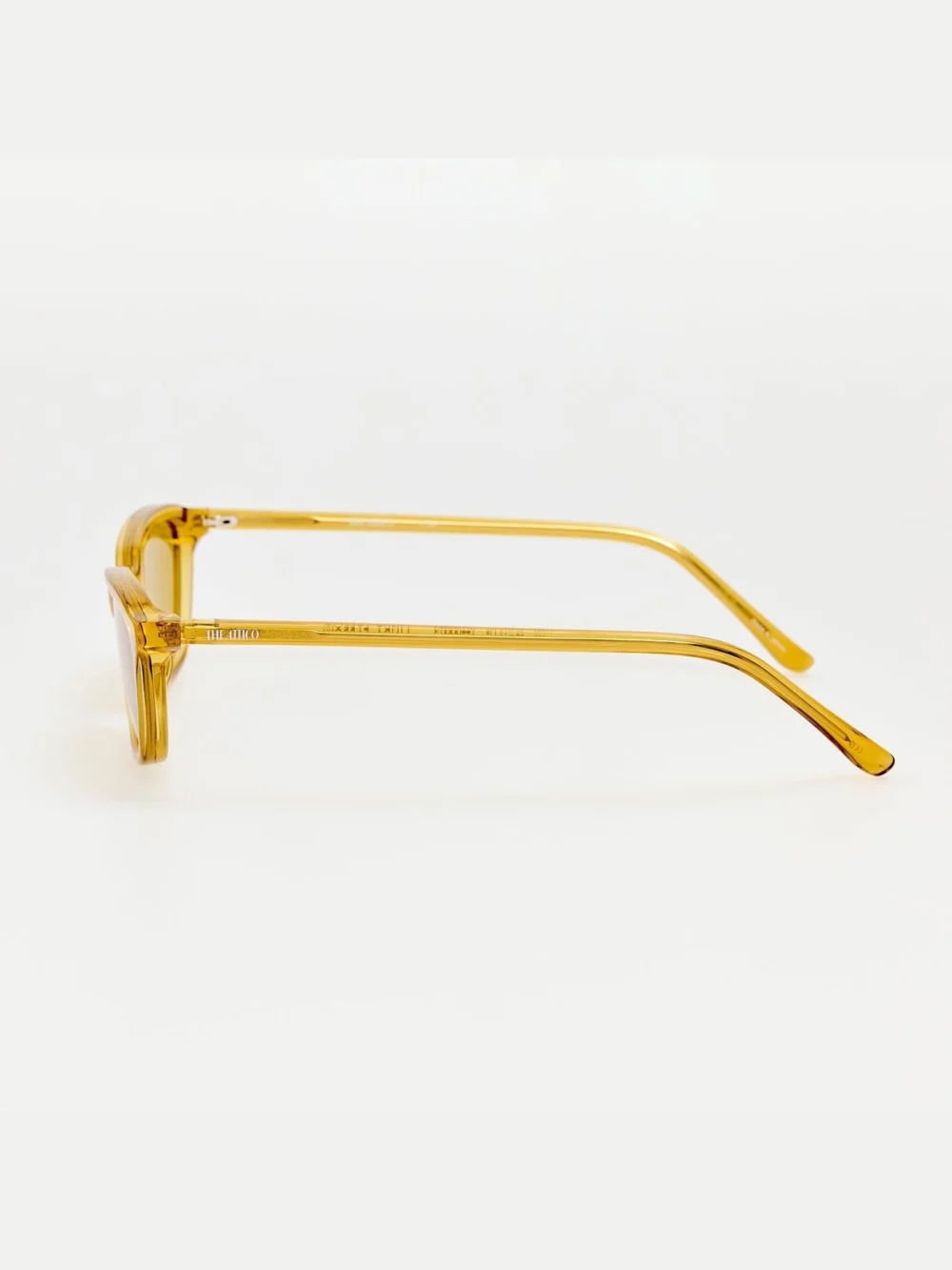 Linda Farrow Libby Sunglasses, yellow, view 5