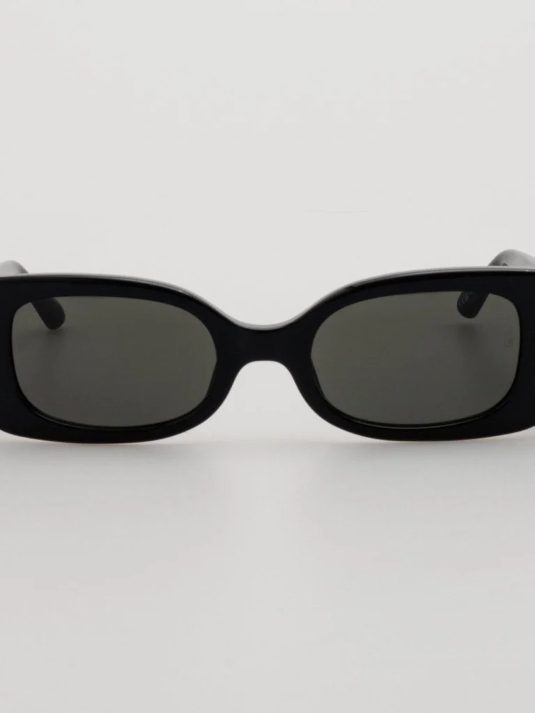 Linda Farrow Lola Talisman Sunglasses in Black