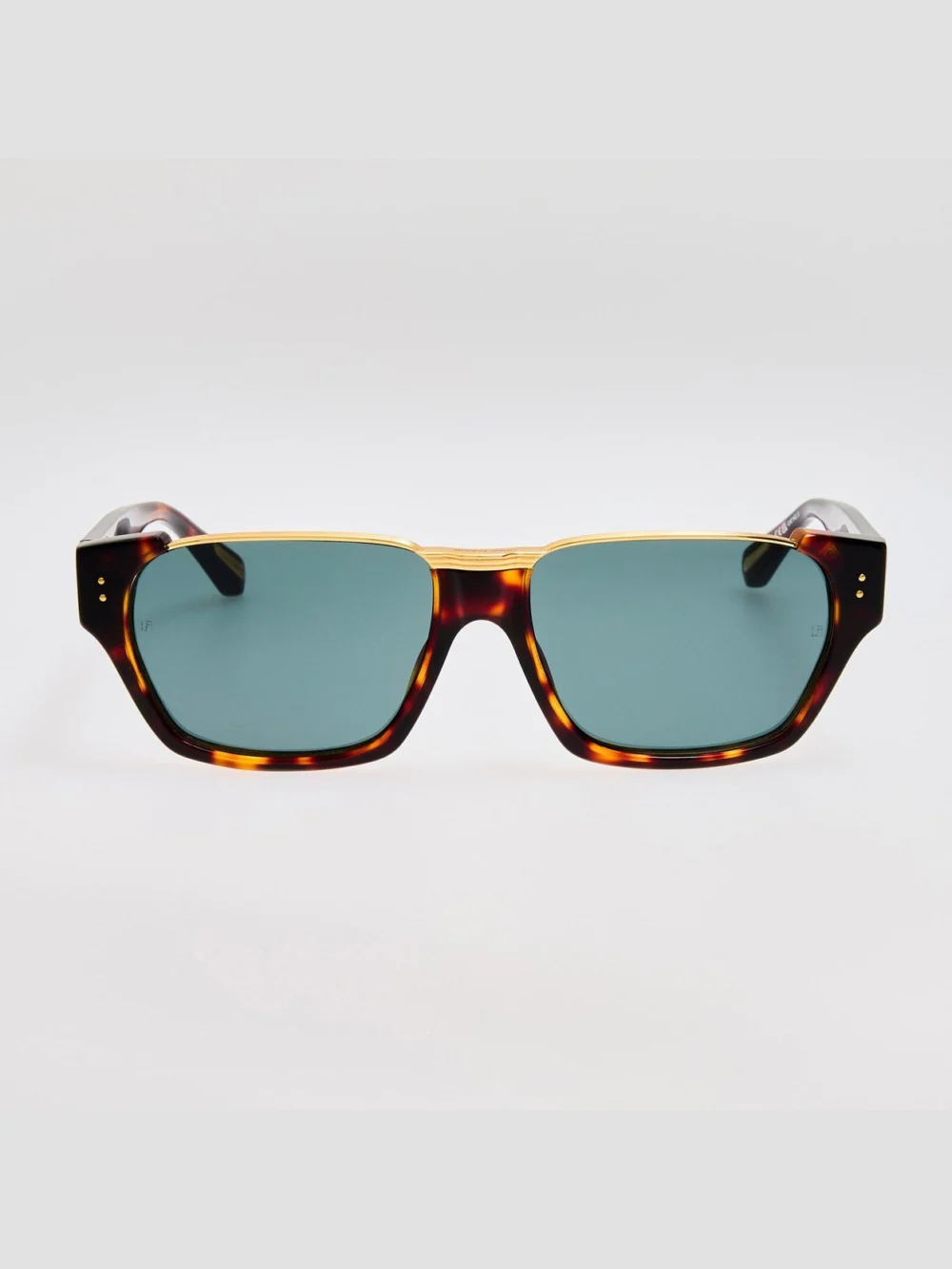 Linda Farrow Marcel Sunglasses in dark tortoiseshell