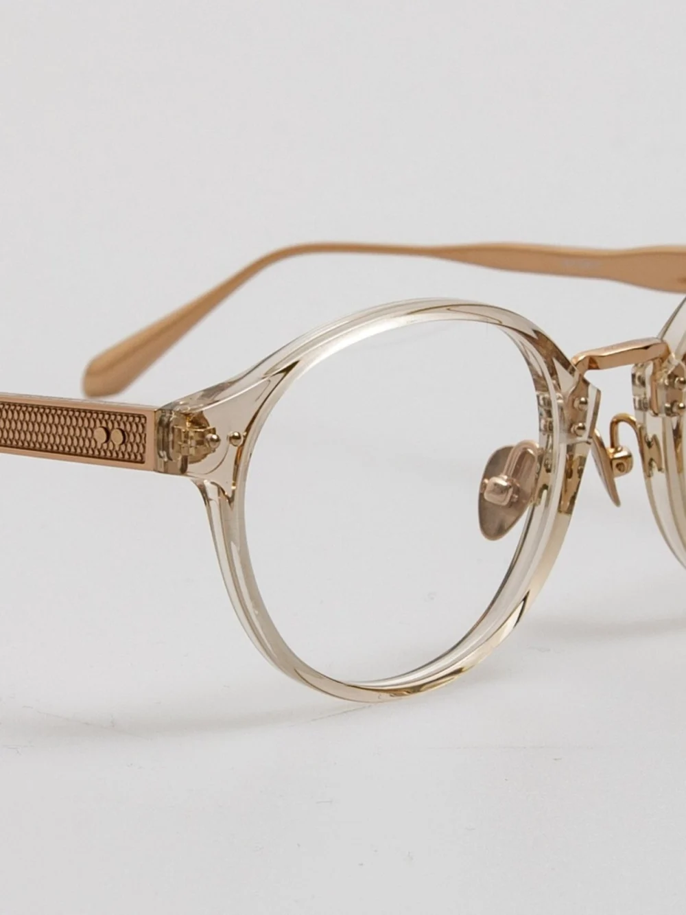 Linda Farrow Marco Optical Frame, ash, view 5
