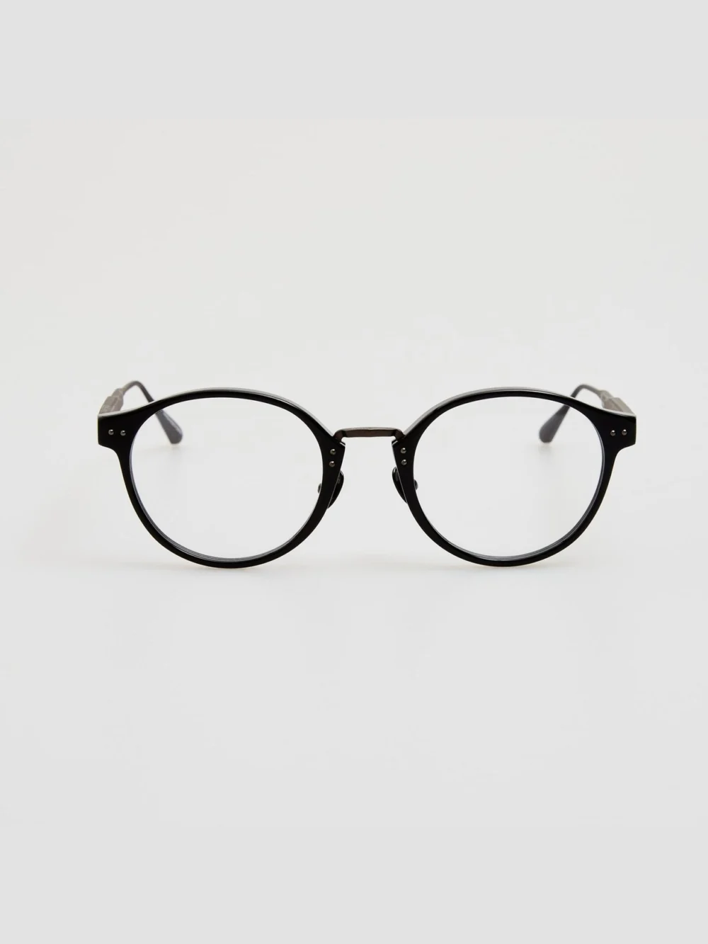 Linda Farrow Marco Optical Frame in black matt nickel