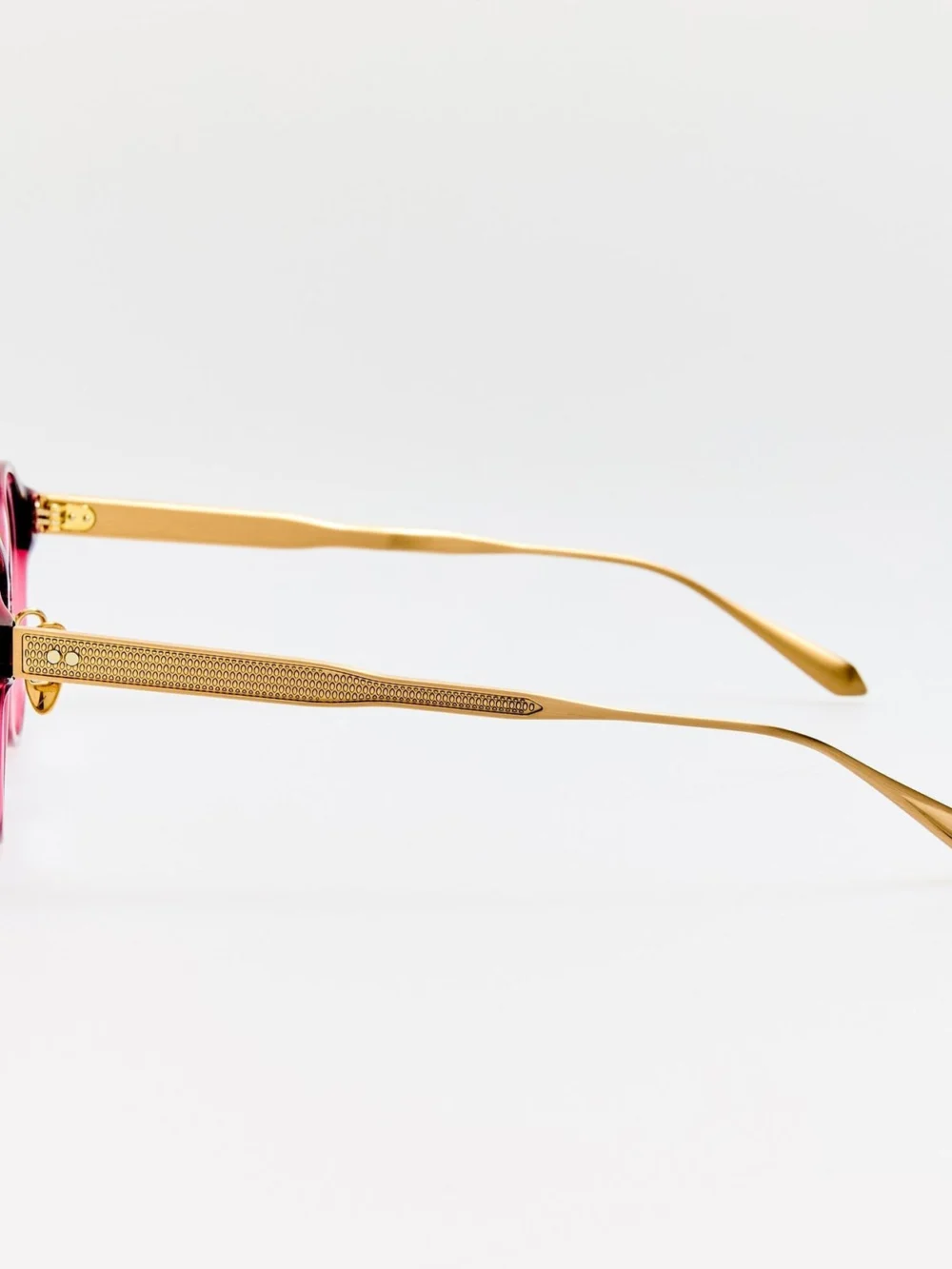 Linda Farrow Marco Optical, wine, view 5