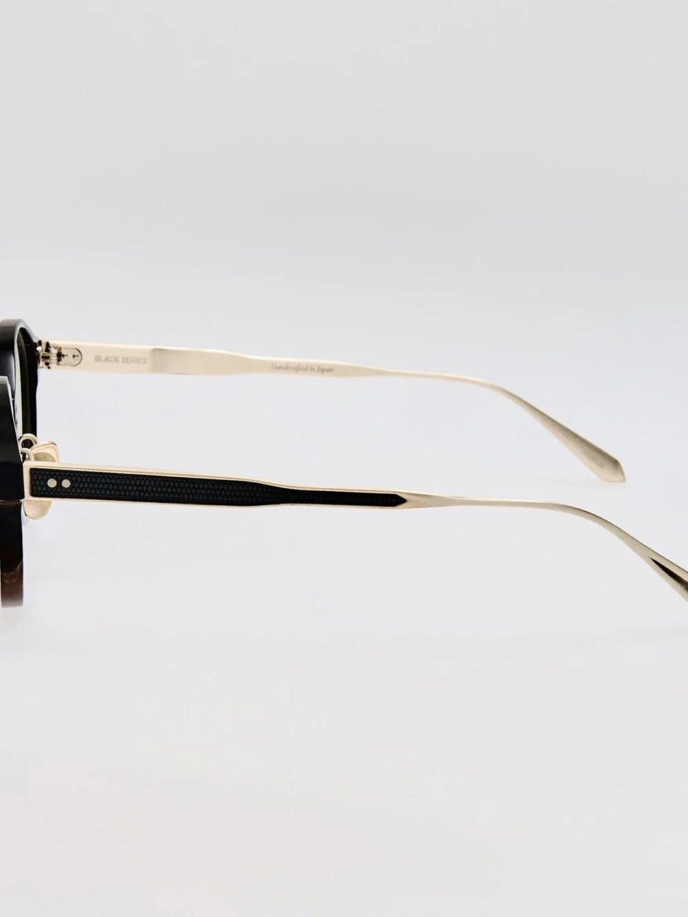 Linda Farrow Marco Oval Optical Frame, buffalo horn and 925 sterling silver, view 6