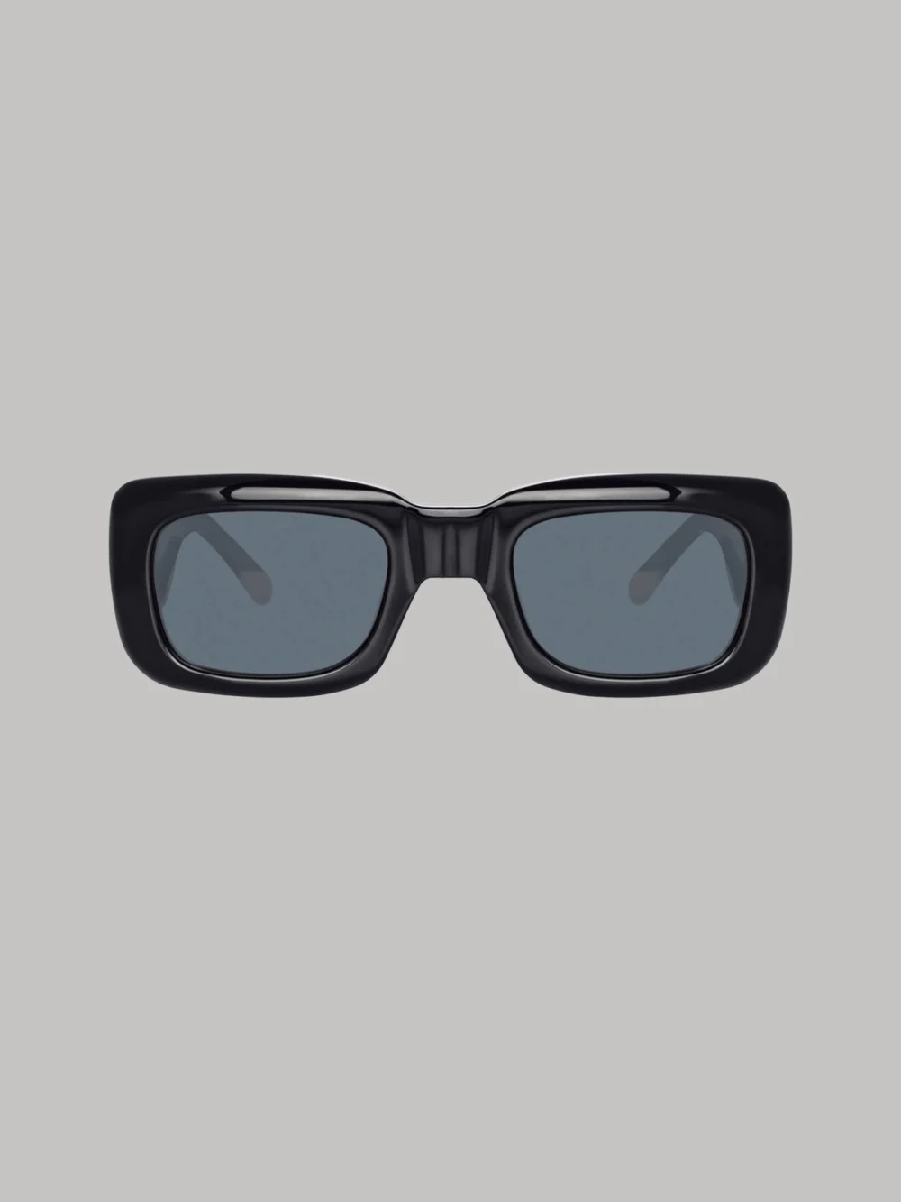 Linda Farrow Marfa Rectangular Sunglasses in black
