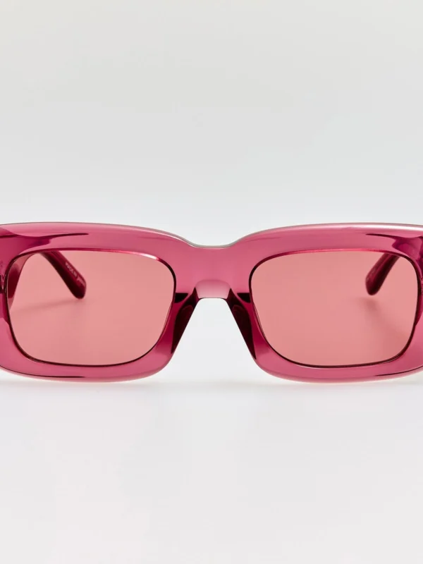 Linda Farrow Marfa Sunglasses in Pink