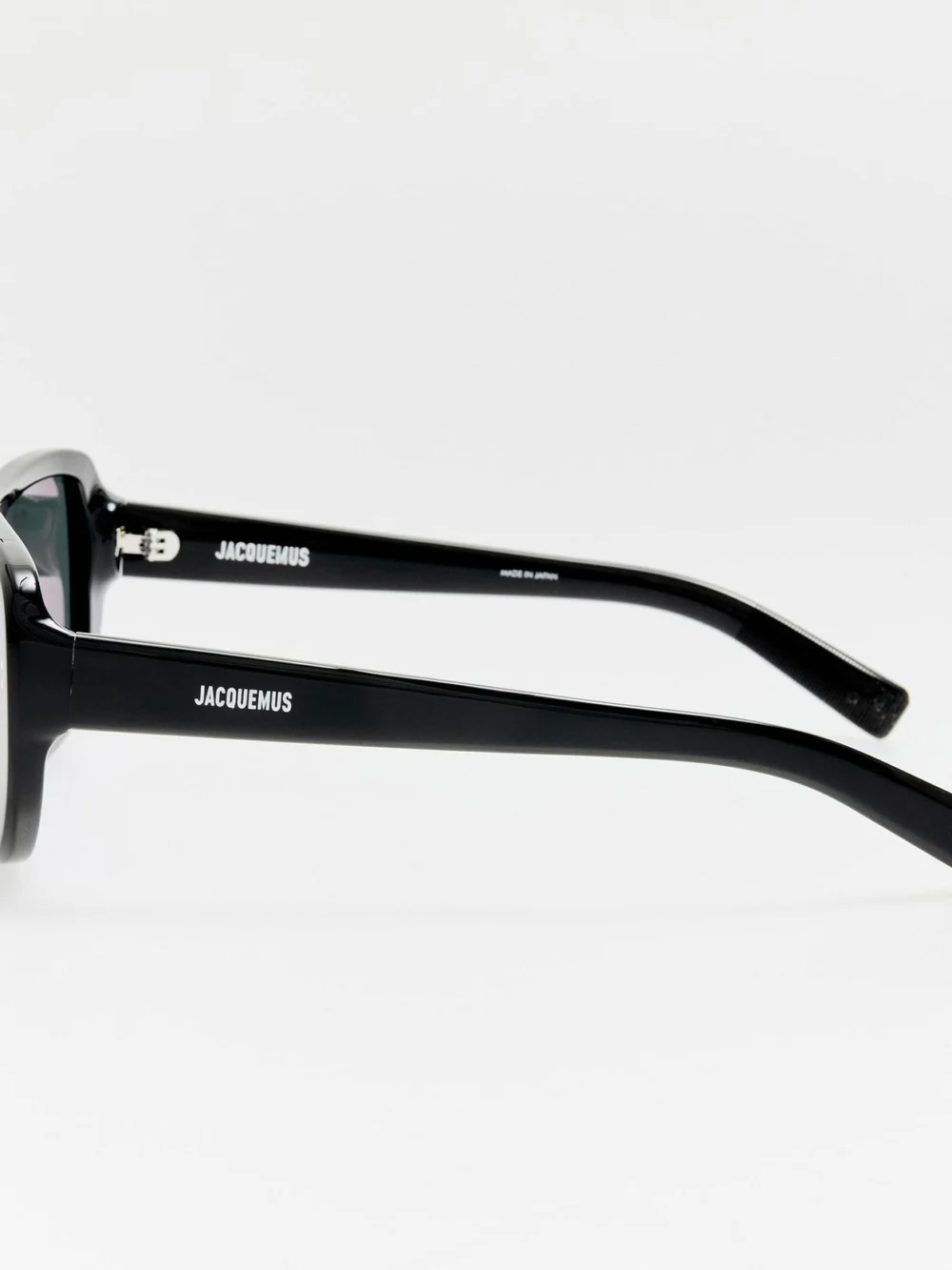Linda Farrow Masco Sunglasses, black, view 5