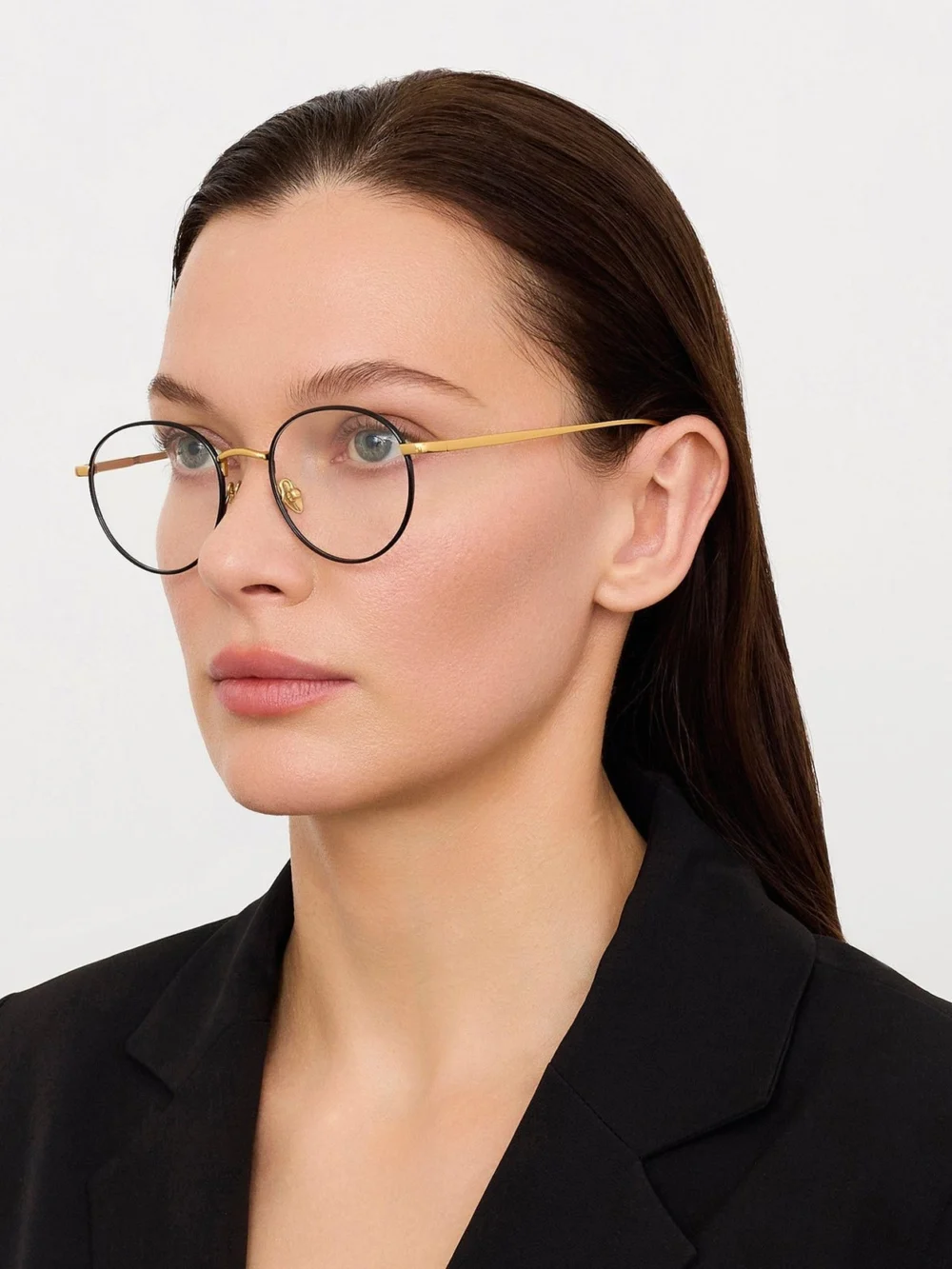 Linda Farrow Mason Optical, 22k yellow gold, view 3