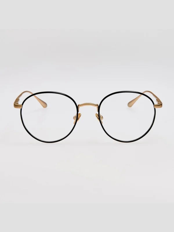 Linda Farrow Mason Optical in Matt Champagne