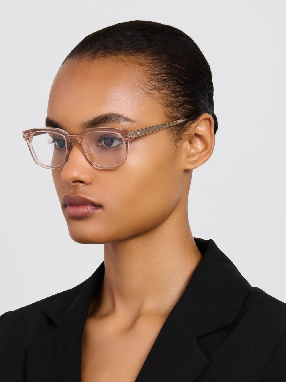 Linda Farrow Mauro Optical, ash, view 3