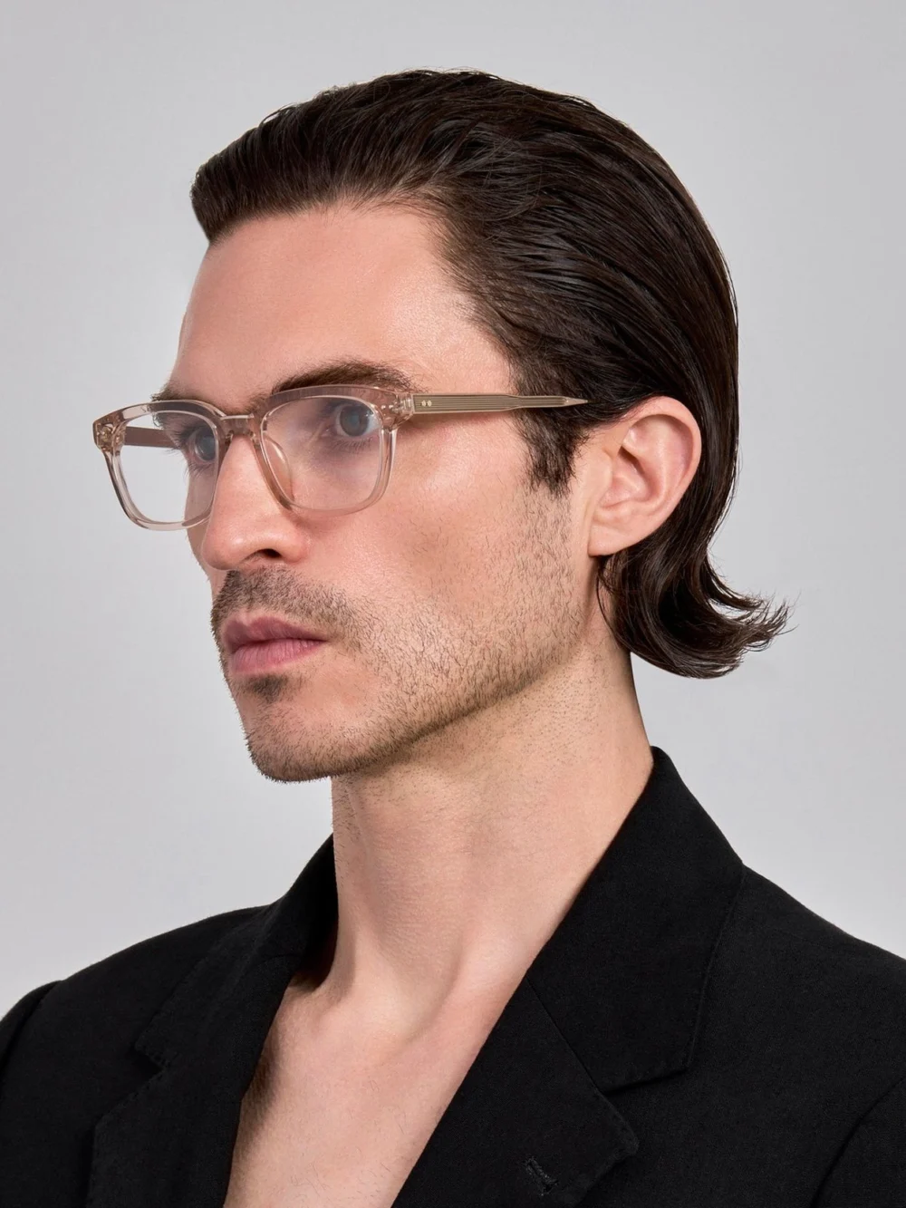 Linda Farrow Mauro Optical, ash, view 4