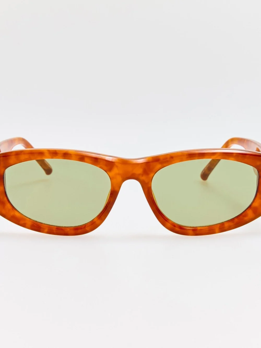 Linda Farrow Maya D-Frame Sunglasses in tortoiseshell
