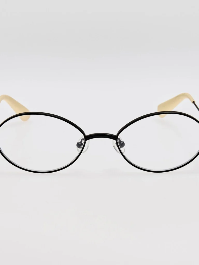 Linda Farrow Meunier Optical in Matt Black