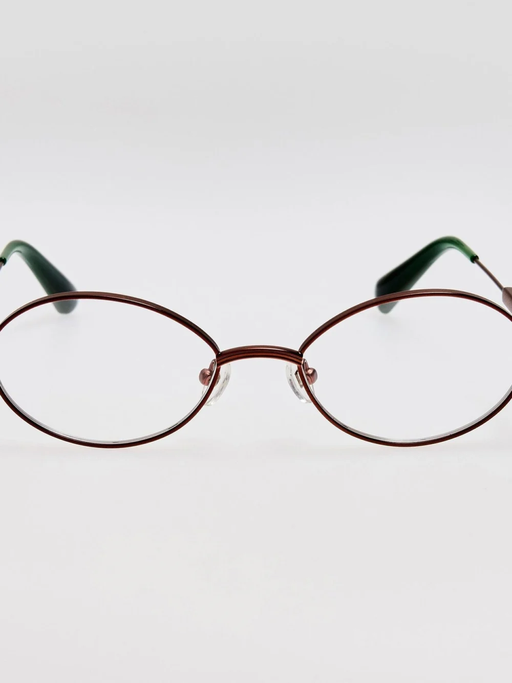 Linda Farrow Meunier Optical in metallic brown