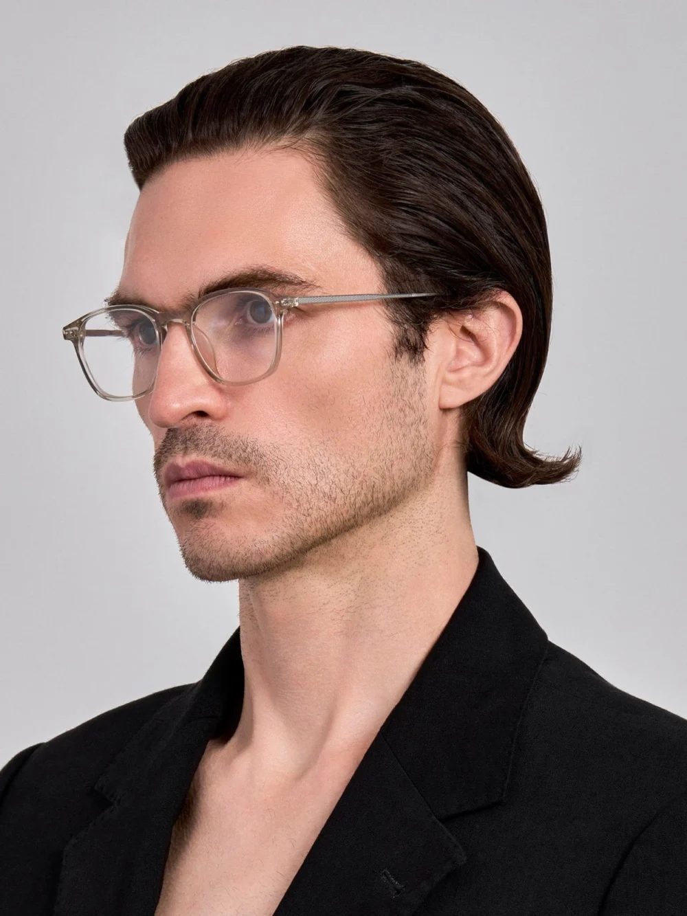 Linda Farrow Micky Optical, truffle, view 4