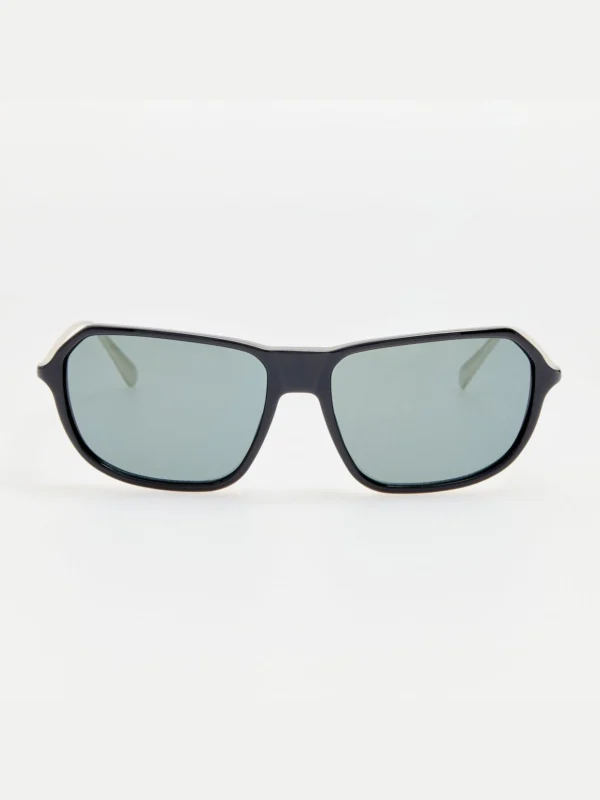 Linda Farrow Mimosa Sunglasses in Black and Grey