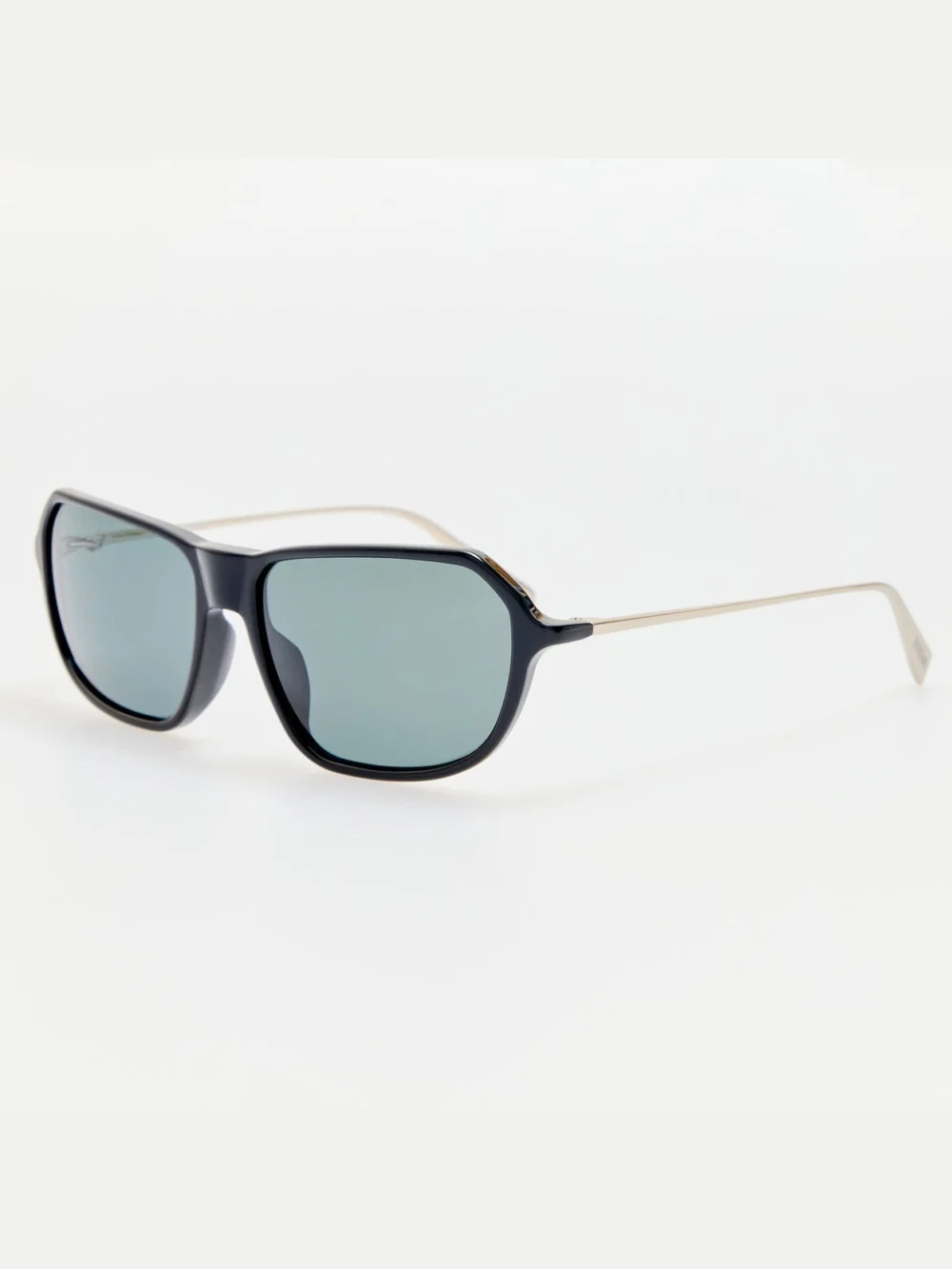 Linda Farrow Mimosa Sunglasses, black and grey, view 2