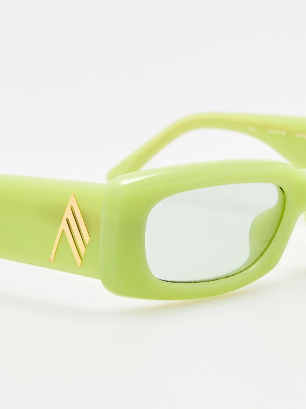 Linda Farrow Mini Marfa, acid green, view 3
