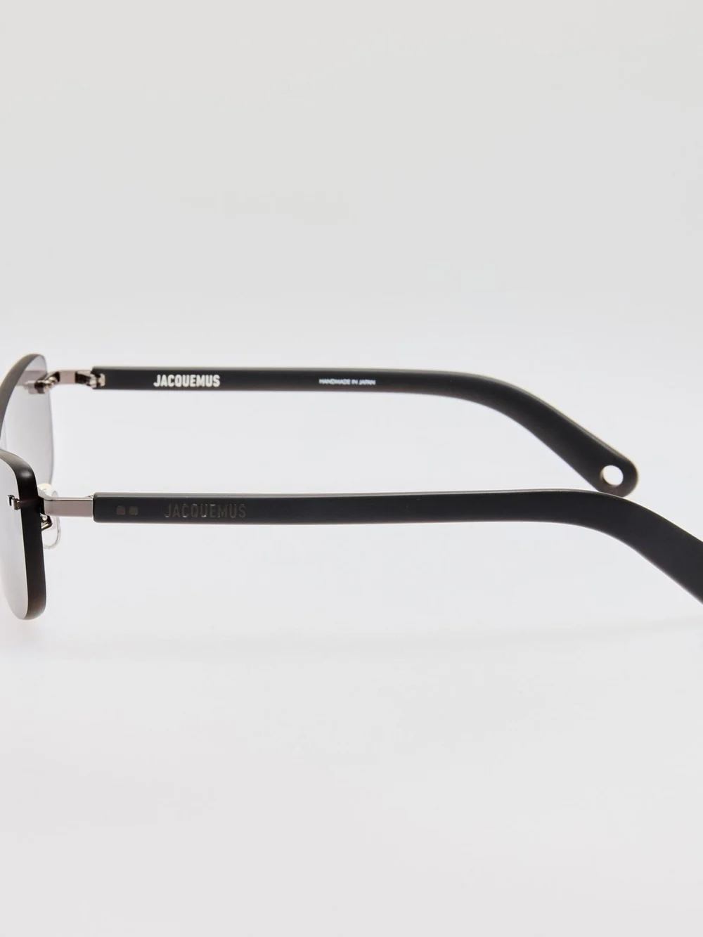 Linda Farrow Mirada Cat Eye Sunglasses, matt grey, view 2