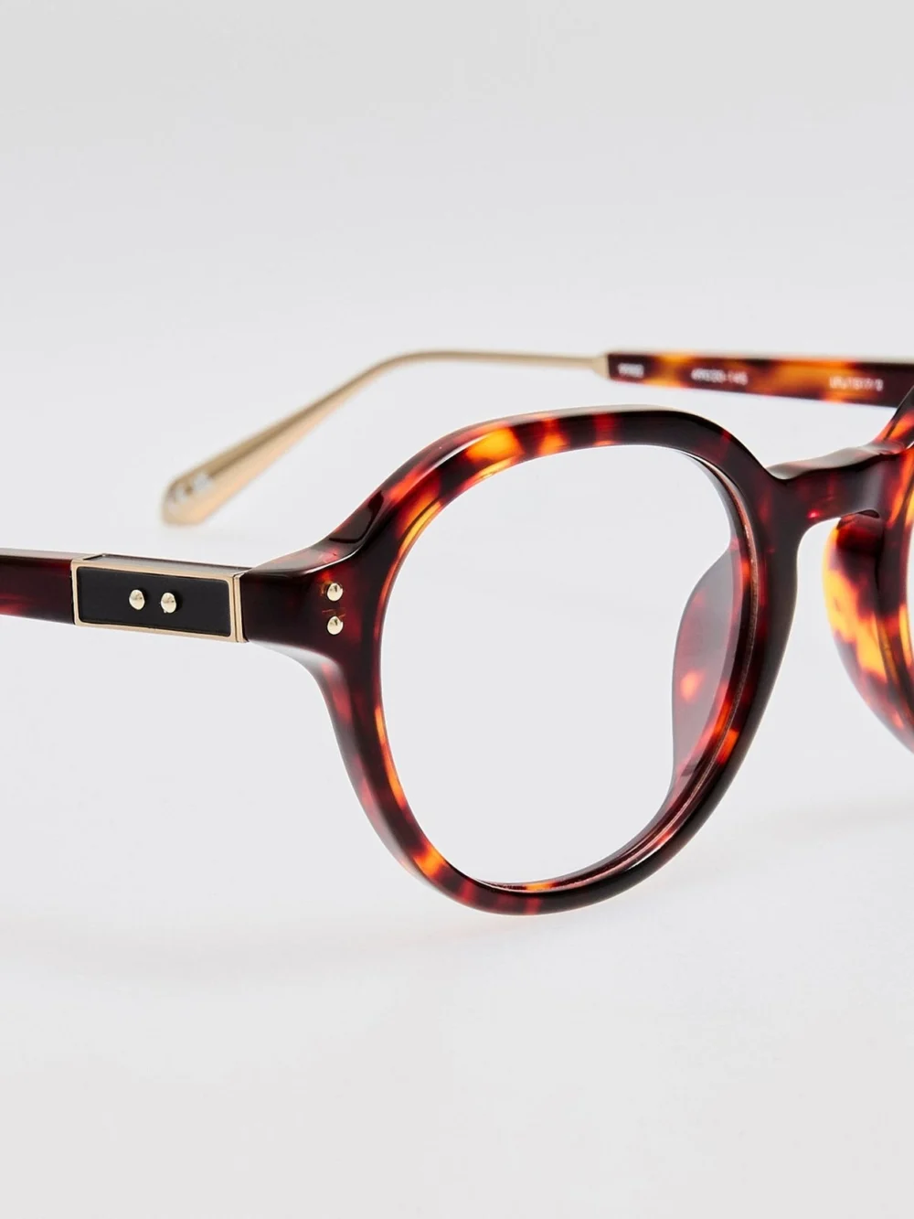 Linda Farrow Neilson Optical, dark tortoiseshell, view 5