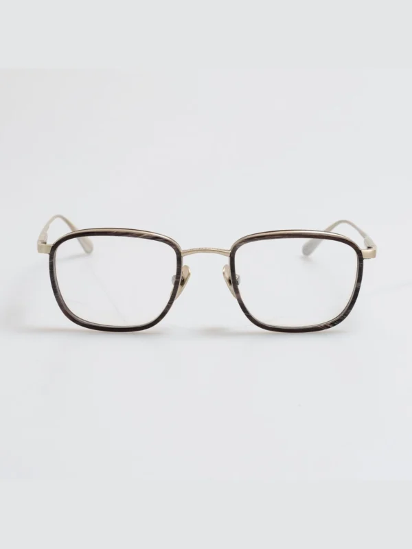 Linda Farrow Newton Optical in Buffalo Horn and 925 Sterling Silver
