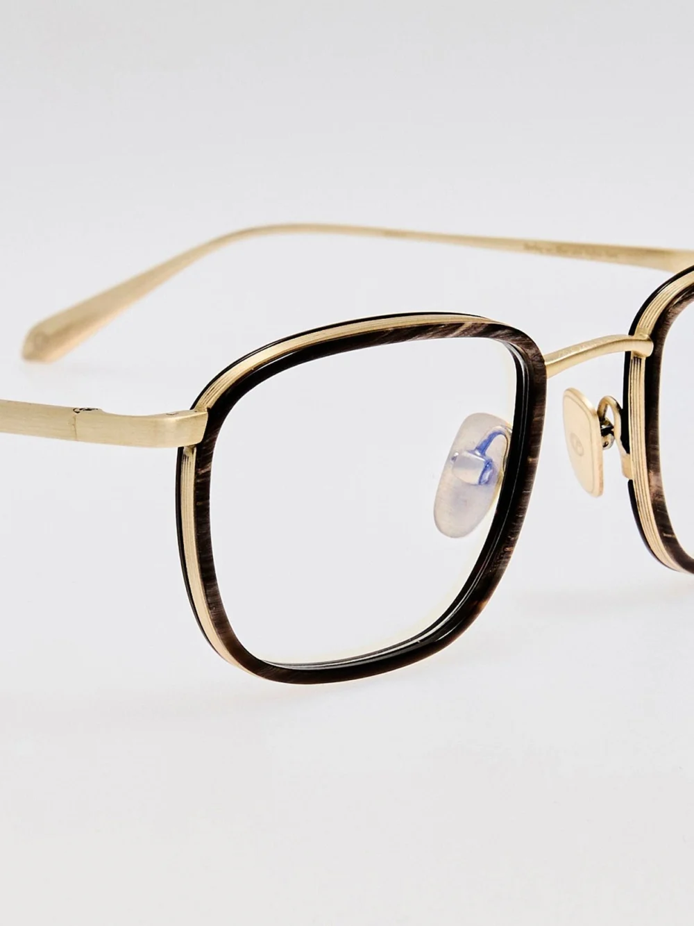 Linda Farrow Newton Optical, buffalo horn and 925 sterling silver, view 3