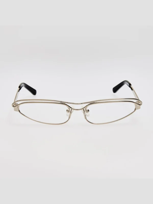 Linda Farrow Norma Optical in Silver