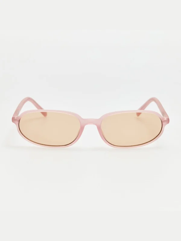 Linda Farrow Notte Sunglasses in Blush