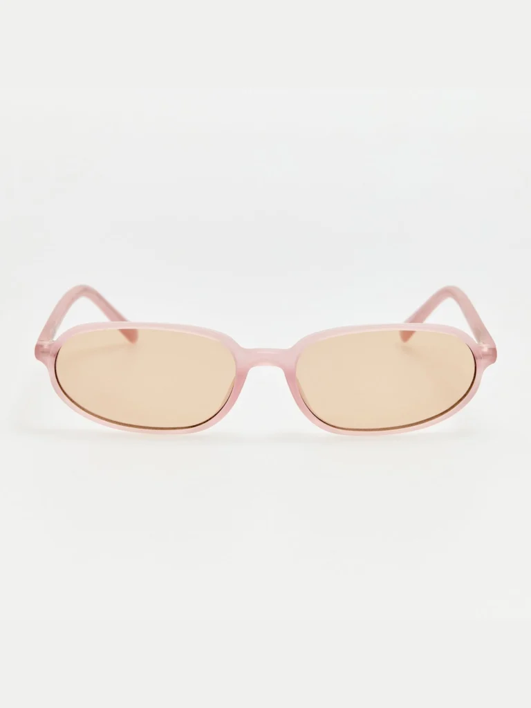Linda Farrow Notte Sunglasses in Blush
