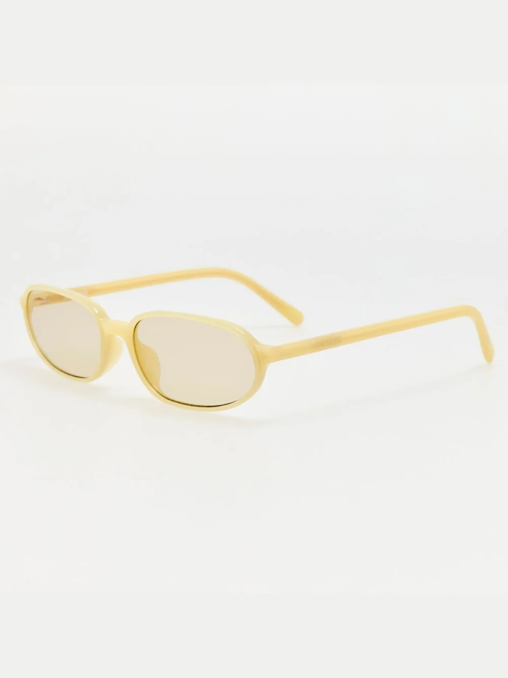 Linda Farrow Notte Sunglasses, butter, view 2