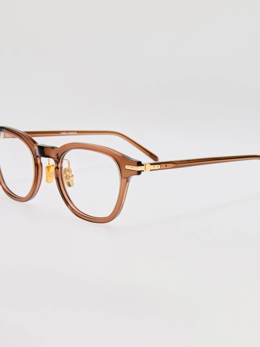Linda Farrow Nouvel Optical, brown, view 2