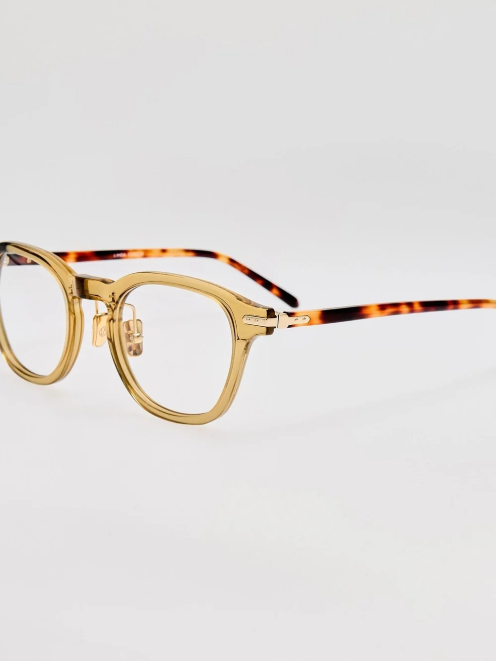 Linda Farrow Nouvel Optical, khaki, view 2