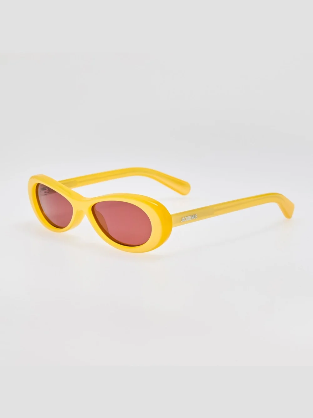 Linda Farrow Nuvola Sunglasses, banana, view 2