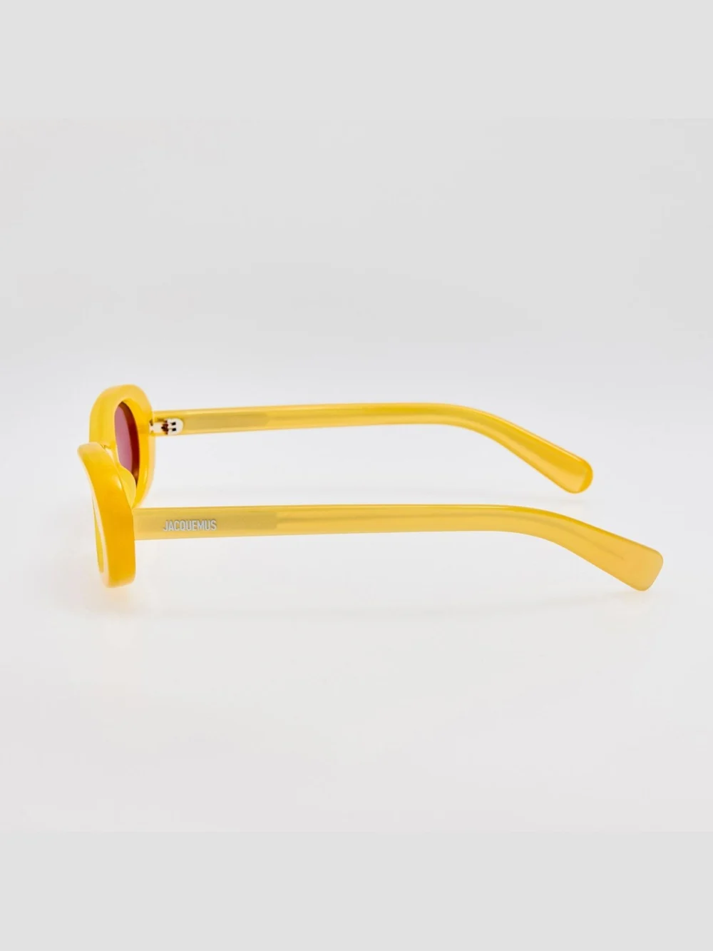 Linda Farrow Nuvola Sunglasses, banana, view 5