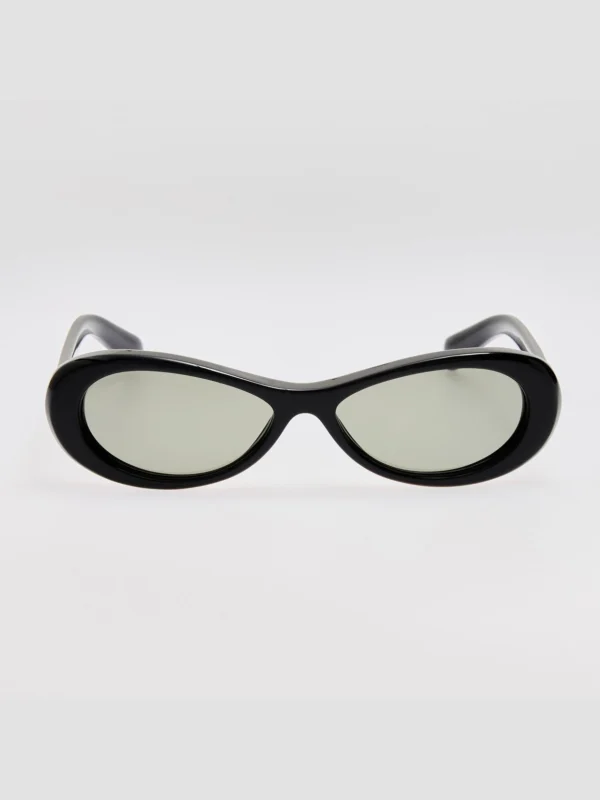 Linda Farrow Nuvola Sunglasses in Black