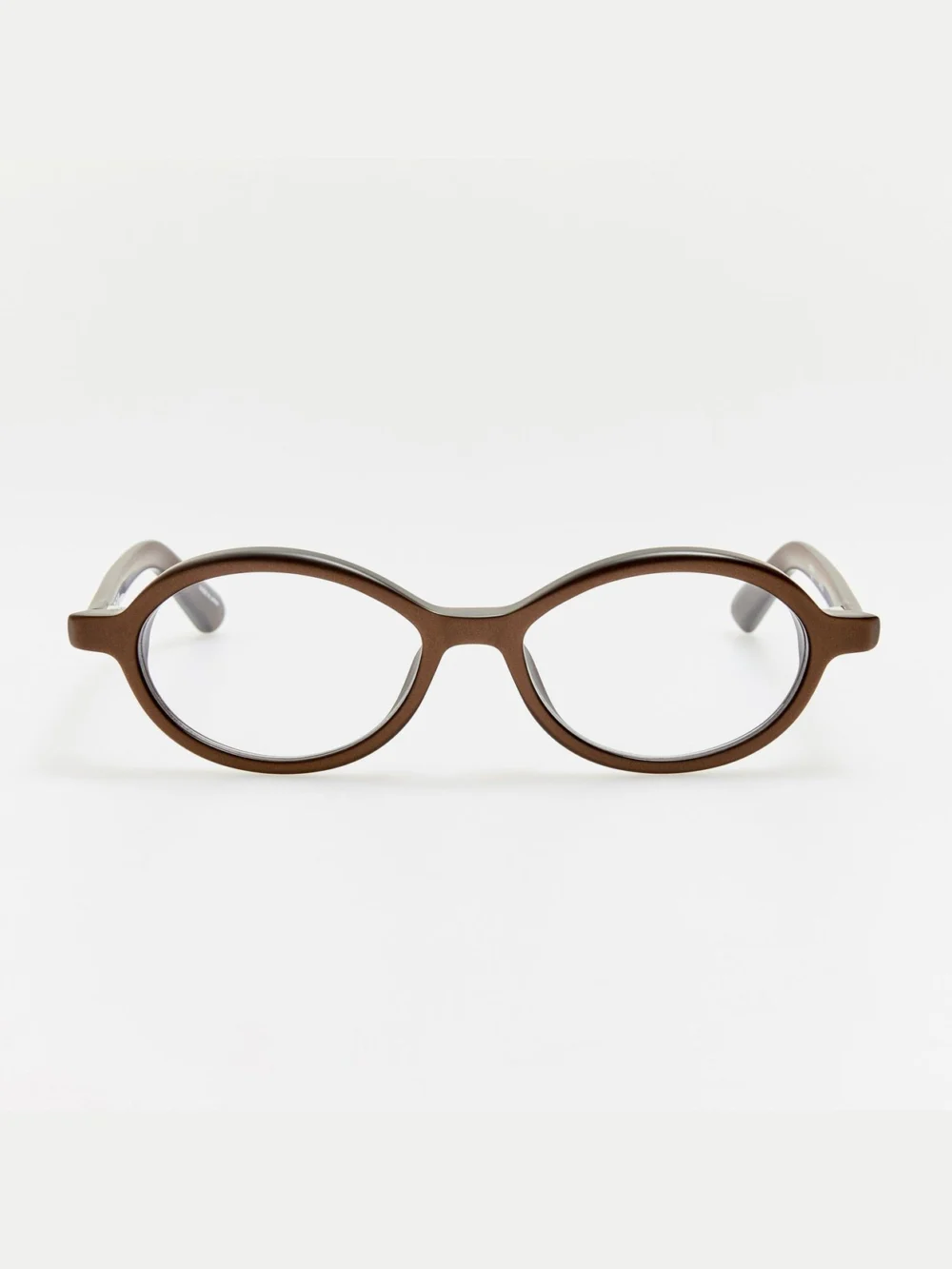 Linda Farrow Pablo Optical in metallic brown