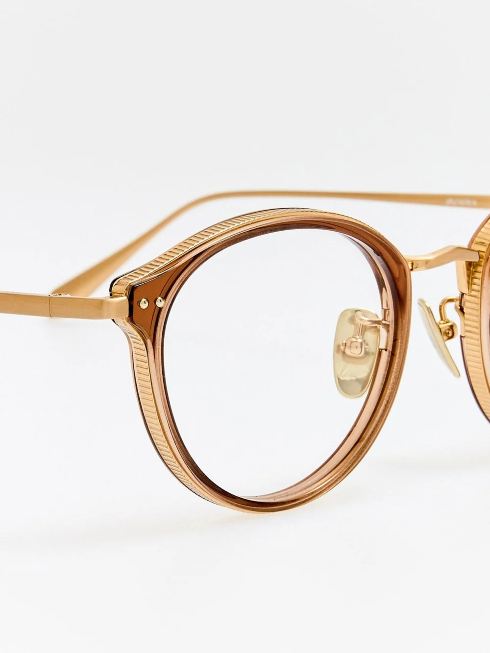 Linda Farrow Page Optical, brown, view 6