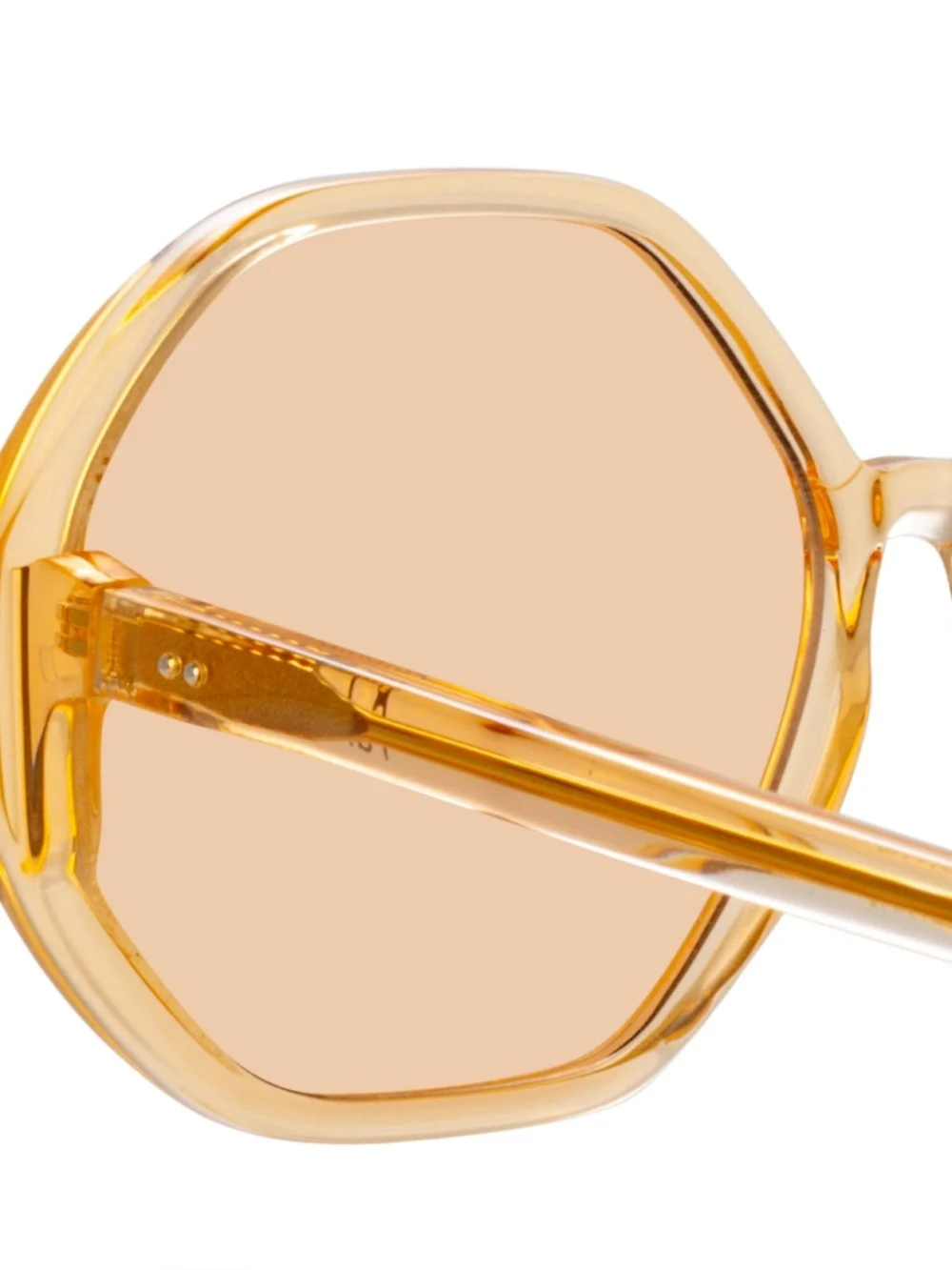 Linda Farrow Paloma Sunglasses, orange, view 5