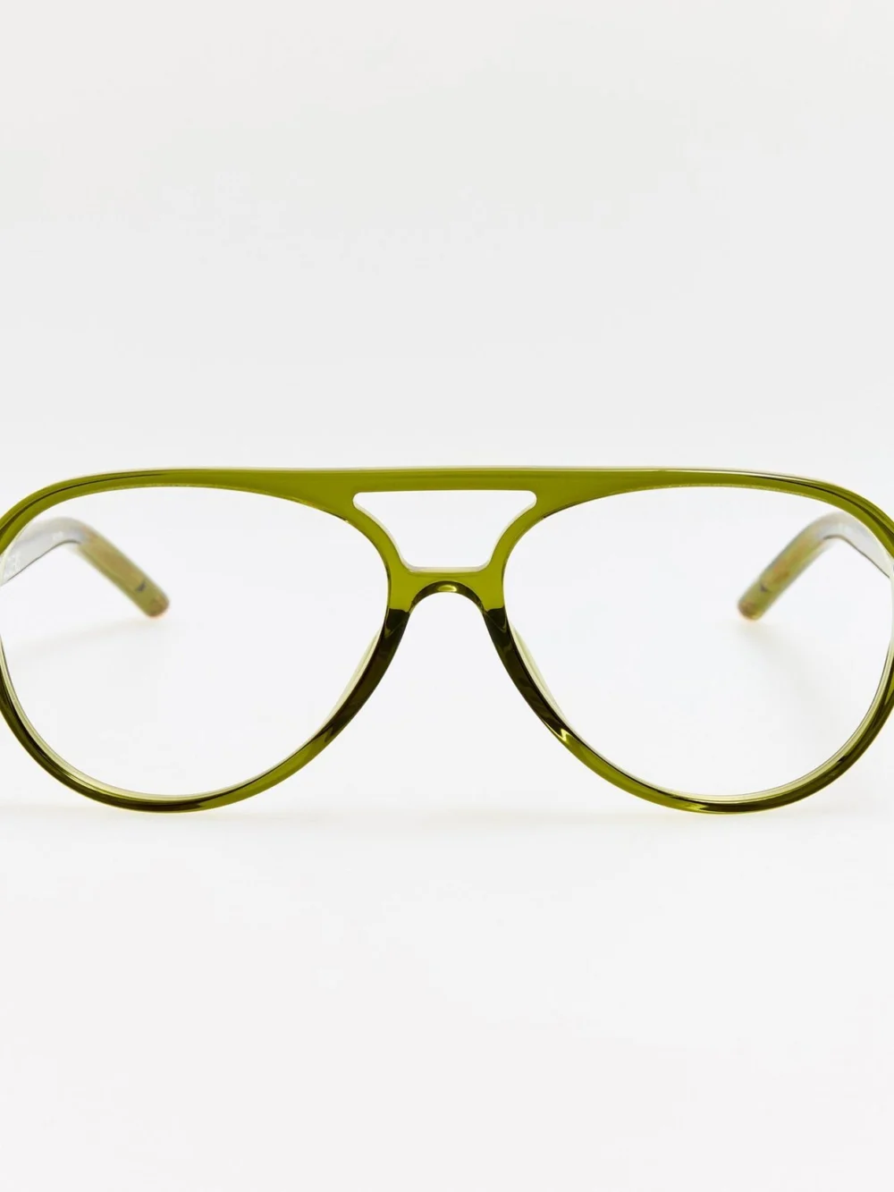 Linda Farrow Pastro Optical in khaki