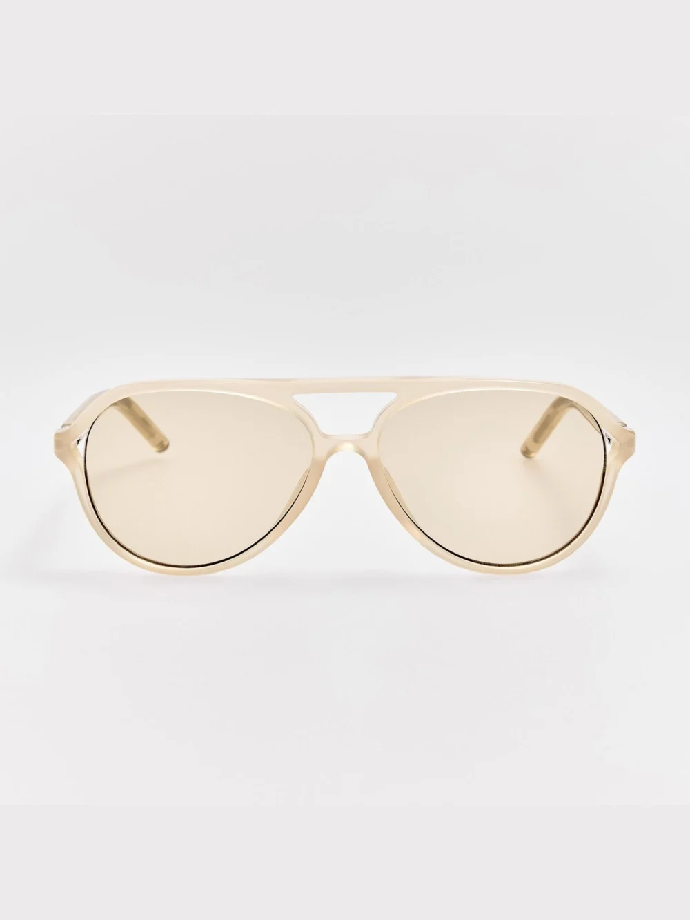 Linda Farrow Pastro Sunglasses in nude