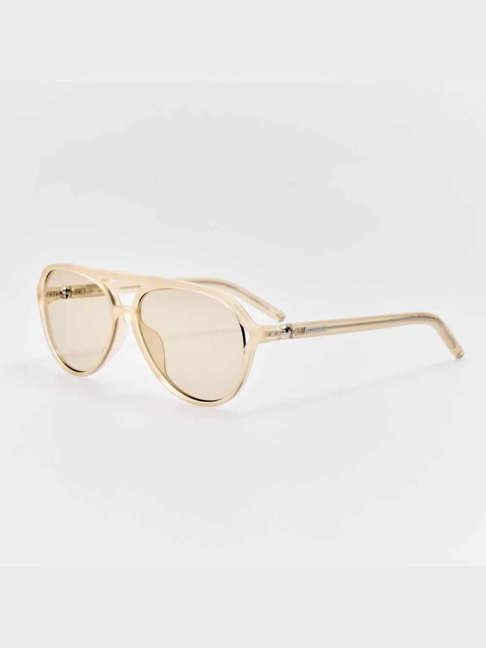 Linda Farrow Pastro Sunglasses, nude, view 2